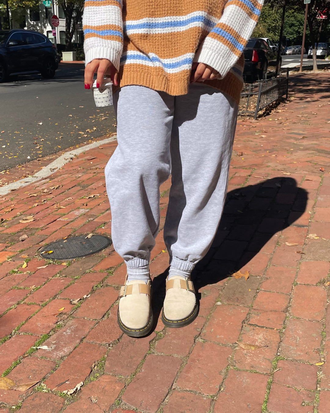 Extra Petite Cotton Sweatpants - Cloudy